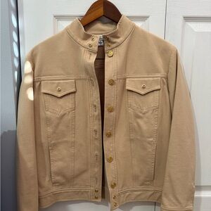 Women's Tan Jean Jacket